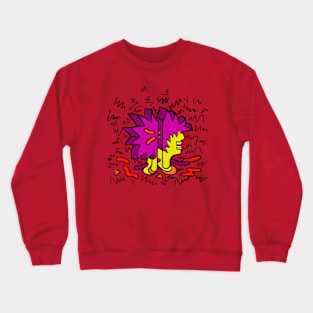 Devided Girl Crewneck Sweatshirt